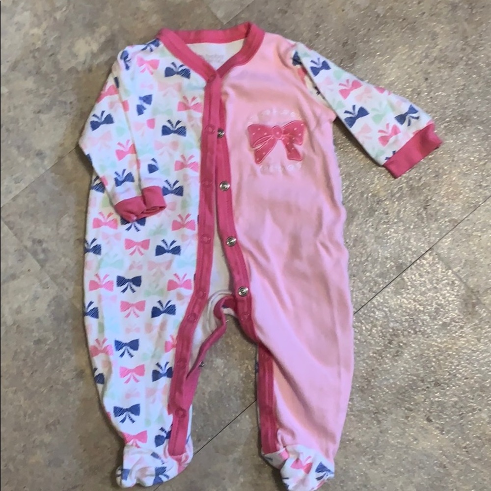Infant girls one piece outfit